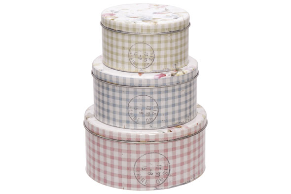 Boite à bisuits Set 3 boites